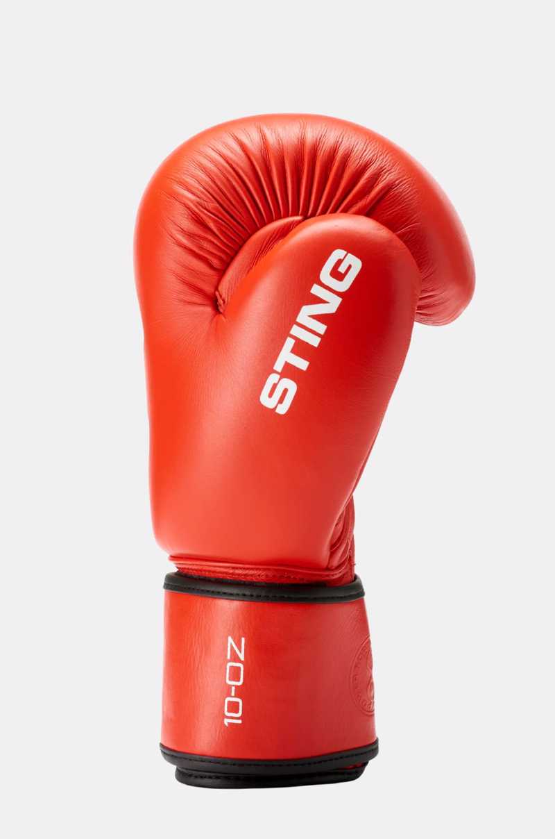 Sting Sports Competition Approved Boxing Gloves 2.0 - red